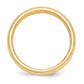 Solid 18K Yellow Gold 5mm Standard Comfort Fit Men's/Women's Wedding Band Ring Size 13