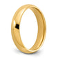Solid 18K Yellow Gold 5mm Comfort Fit Men's/Women's Wedding Band Ring Size 10