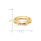 Solid 14K Yellow Gold 5mm Comfort Fit Men's/Women's Wedding Band Ring Size 11