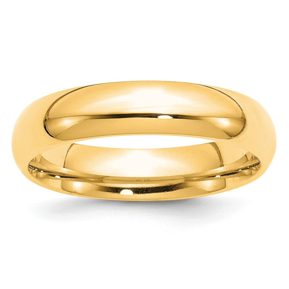 Solid 10K Yellow Gold Rose Gold 5mm Comfort Fit Men's/Women's Wedding Band Ring Size 5.5