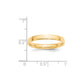 Solid 18K Yellow Gold 3mm Light Weight Comfort Fit Men's/Women's Wedding Band Ring Size 8