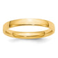 Solid 18K Yellow Gold 3mm Light Weight Comfort Fit Men's/Women's Wedding Band Ring Size 7.5