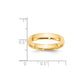 Solid 14K Yellow Gold 4mm Light Weight Comfort Fit Men's/Women's Wedding Band Ring Size 5.5