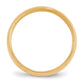 Solid 18K Yellow Gold 6mm Light Weight Comfort Fit Men's/Women's Wedding Band Ring Size 7.5