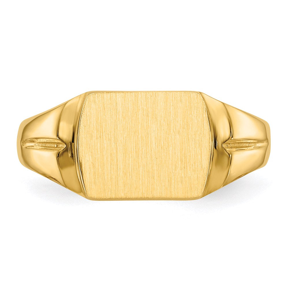 14K Yellow Gold Signet Ring
