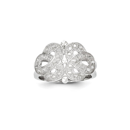 14k White Gold Fancy Ring