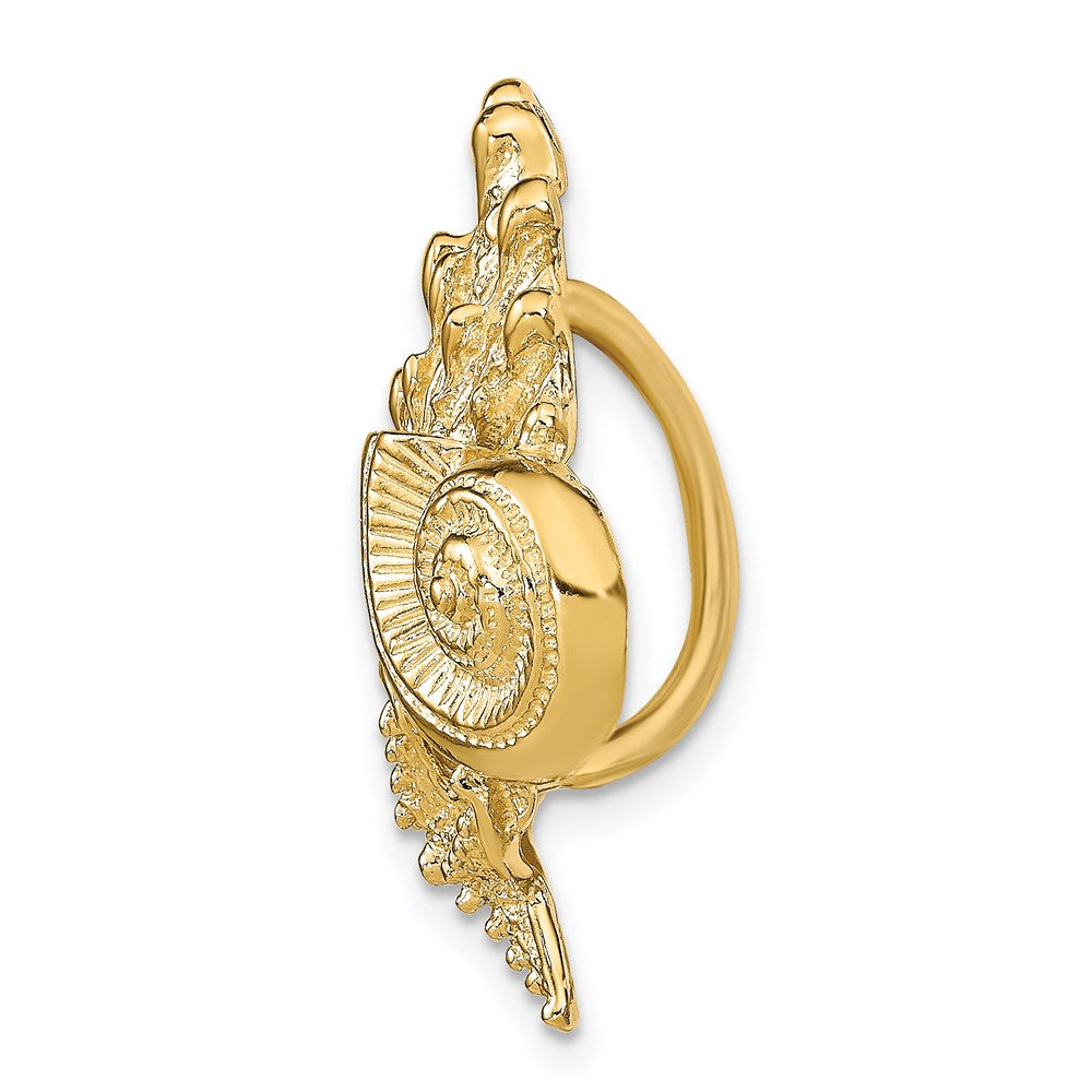 14k Yellow Gold Sea Life Slide