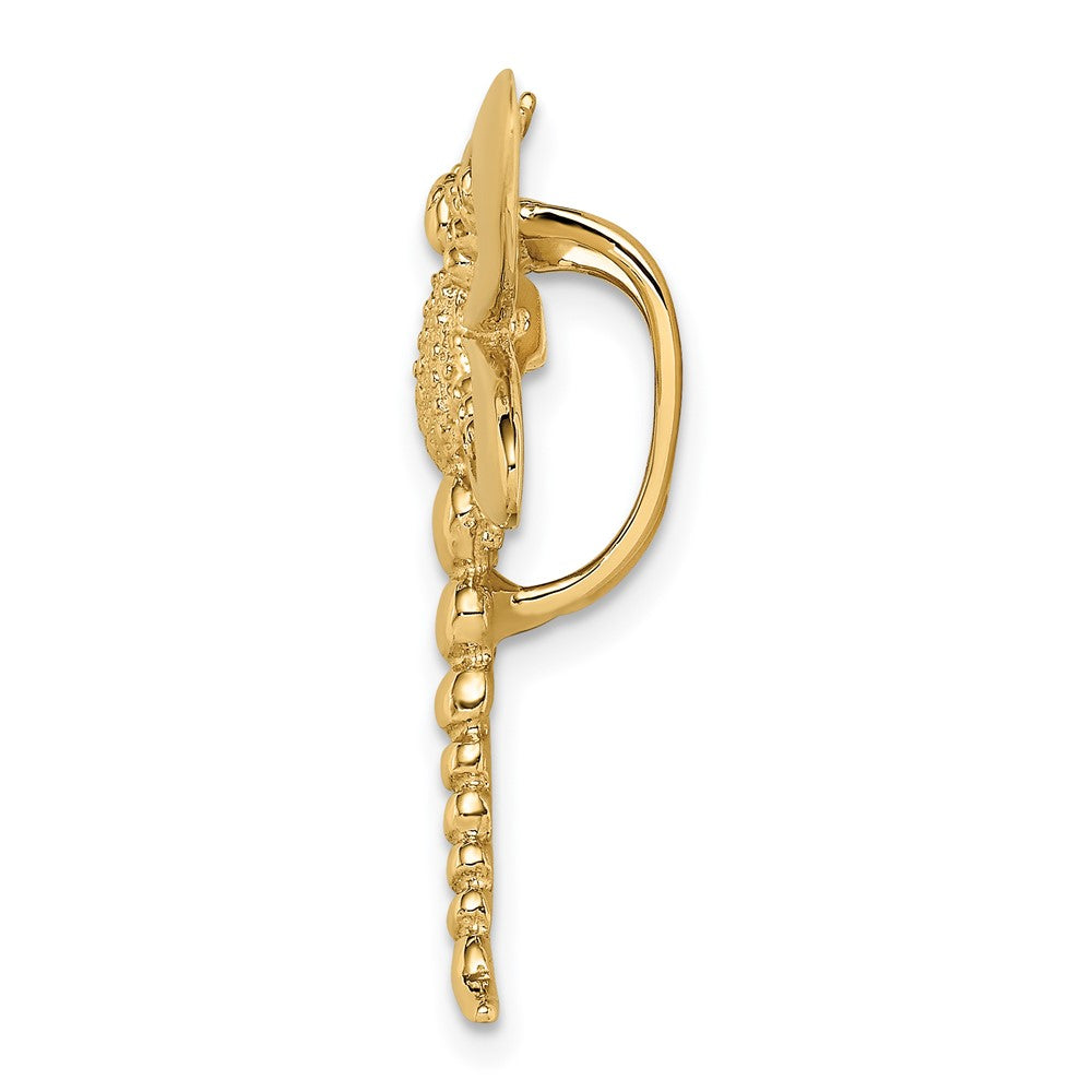14k Yellow Gold Dragonfly Slide