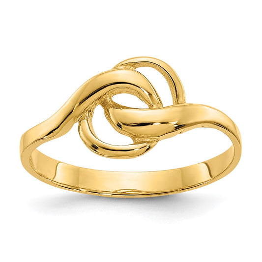 14K Yellow Gold Free Form Ring