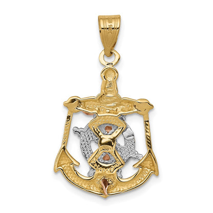 14k Tri-Color Gold Mariners