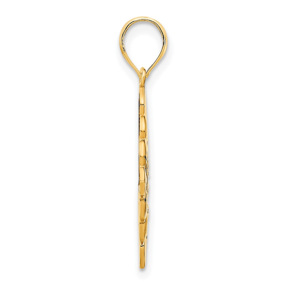 14k Yellow Gold Fancy Pendant
