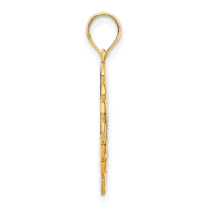 14k Yellow Gold Fancy Pendant