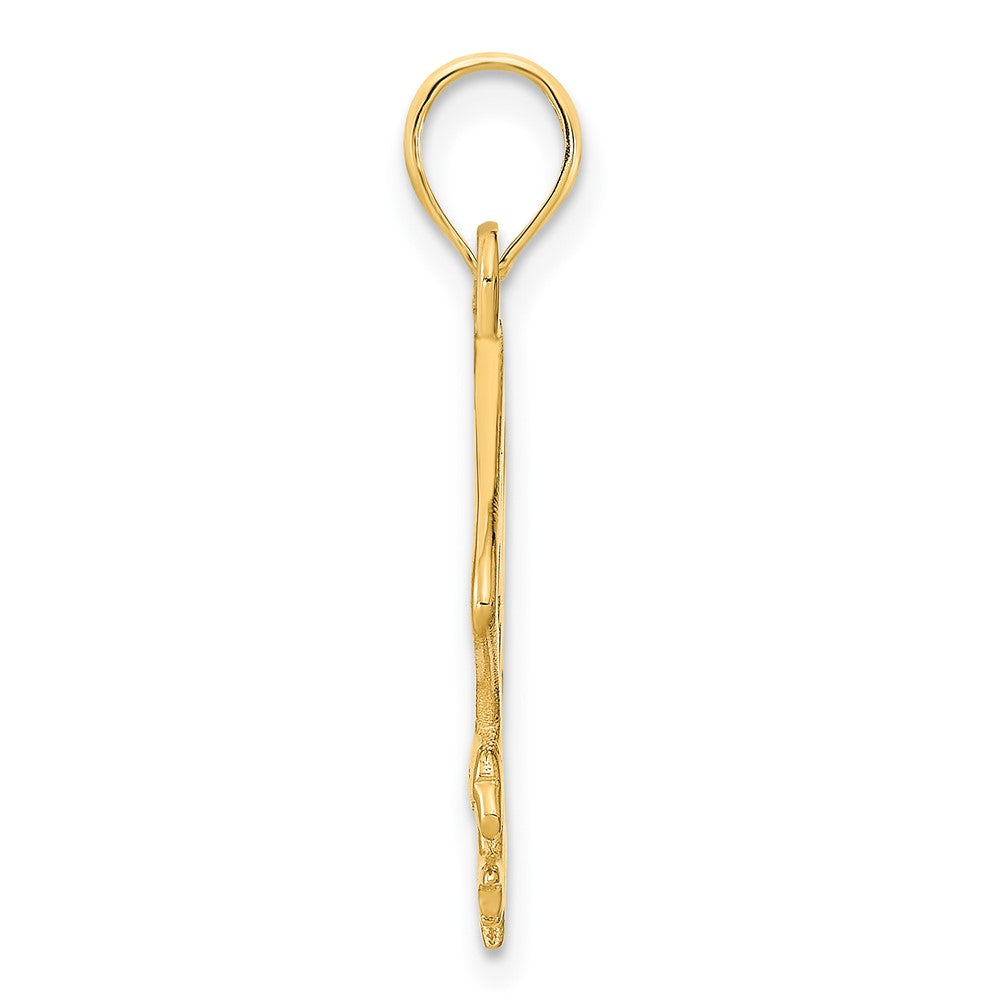 14k Yellow Gold Eagle Pendant