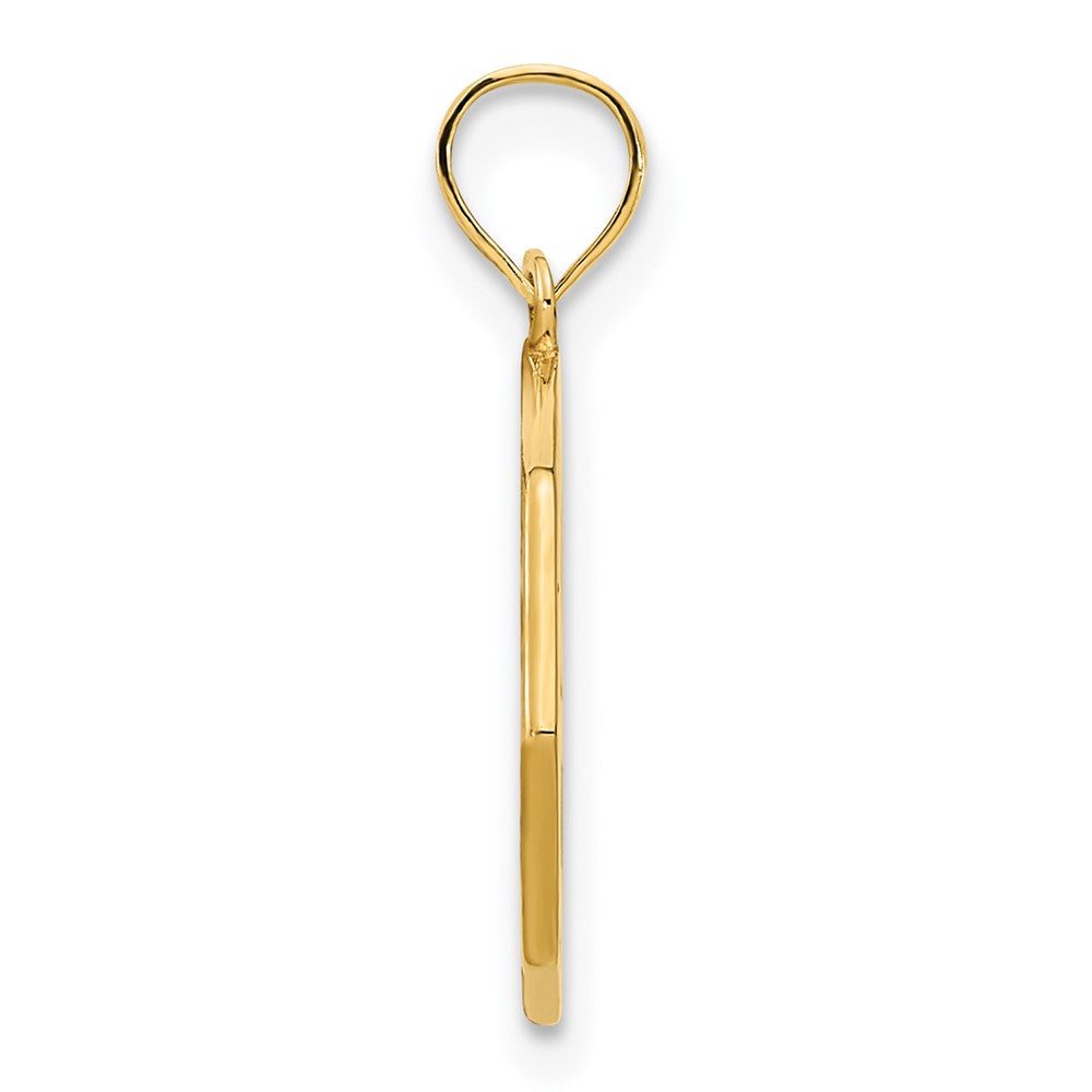 14k Yellow Gold Fancy Pendant