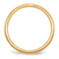Solid 18K Yellow Gold 5mm Double Milgrain Comfort Fit Men's/Women's Wedding Band Ring Size 4.5