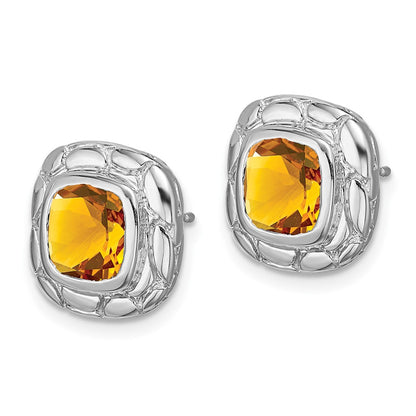 Sterling Silver Citrine Earrings