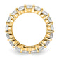 3.0 Ct. Natural Diamond Womens Eternity Anniversary Wedding Band Ring in 14k Yellow Gold
