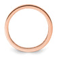 Solid Real 14k Rose Gold Polished 1ct Channel Set CZ Eternity Wedding Band Ring