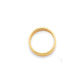 Solid 18K Yellow Gold 2mm Light Weight Flat Men's/Women's Wedding Band Ring Size 6.5