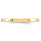 Solid 18K Yellow Gold 2mm Standard Flat Comfort Fit Men's/Women's Wedding Band Ring Size 8.5