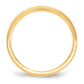 Solid 18K Yellow Gold 2.5mm Standard Flat Comfort Fit Men's/Women's Wedding Band Ring Size 12.5