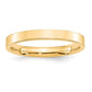 Solid 18K Yellow Gold 3mm Standard Flat Comfort Fit Men's/Women's Wedding Band Ring Size 13.5