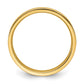 Solid 14K Yellow Gold 4mm Standard Flat Comfort Fit Men's/Women's Wedding Band Ring Size 11