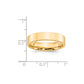 Solid 18K Yellow Gold 5mm Standard Flat Comfort Fit Men's/Women's Wedding Band Ring Size 4
