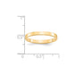 Solid 18K Yellow Gold 2.5mm Light Weight Flat Men's/Women's Wedding Band Ring Size 13.5
