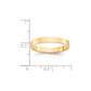 Solid 18K Yellow Gold 3mm Light Weight Flat Men's/Women's Wedding Band Ring Size 6.5