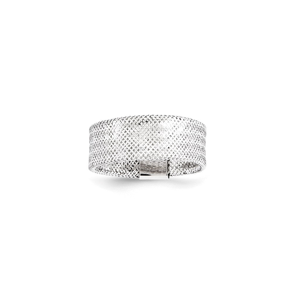 14K White Gold Medium Flex Ring