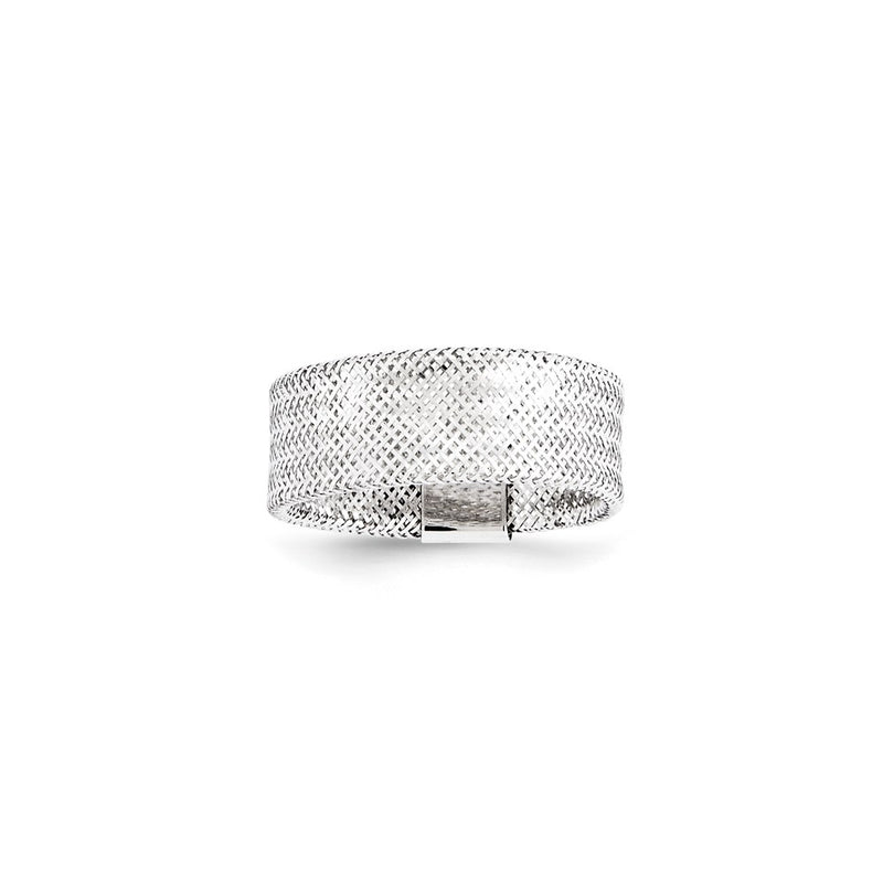 14K White Gold Medium Flex Ring