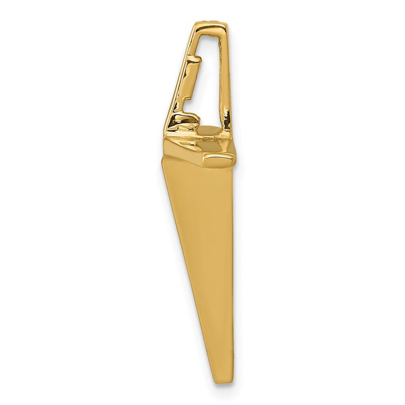 14k Diamond Passion Cross Slide