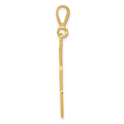14k Yellow Gold Trinity Pendant