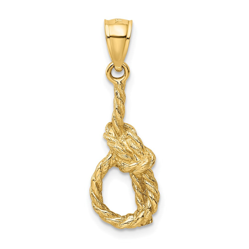 14k Yellow Gold Sailor's Knot Pendant