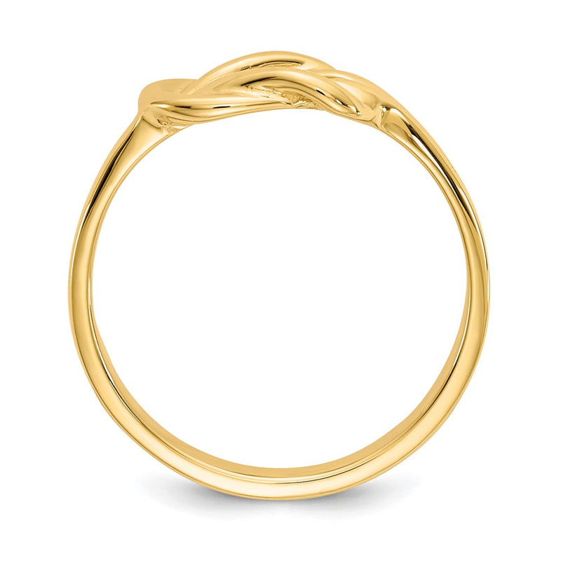 14K Yellow Gold Freeform Knot Ring