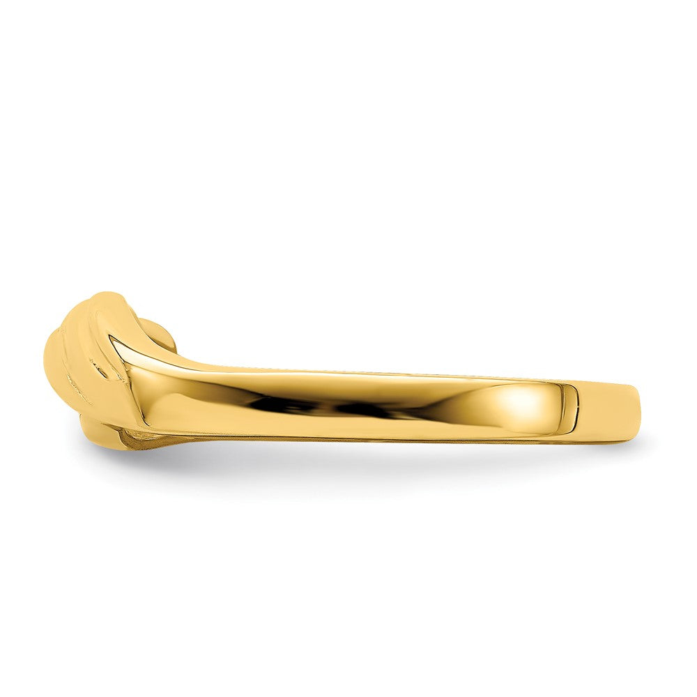 14K Yellow Gold Freeform Ring