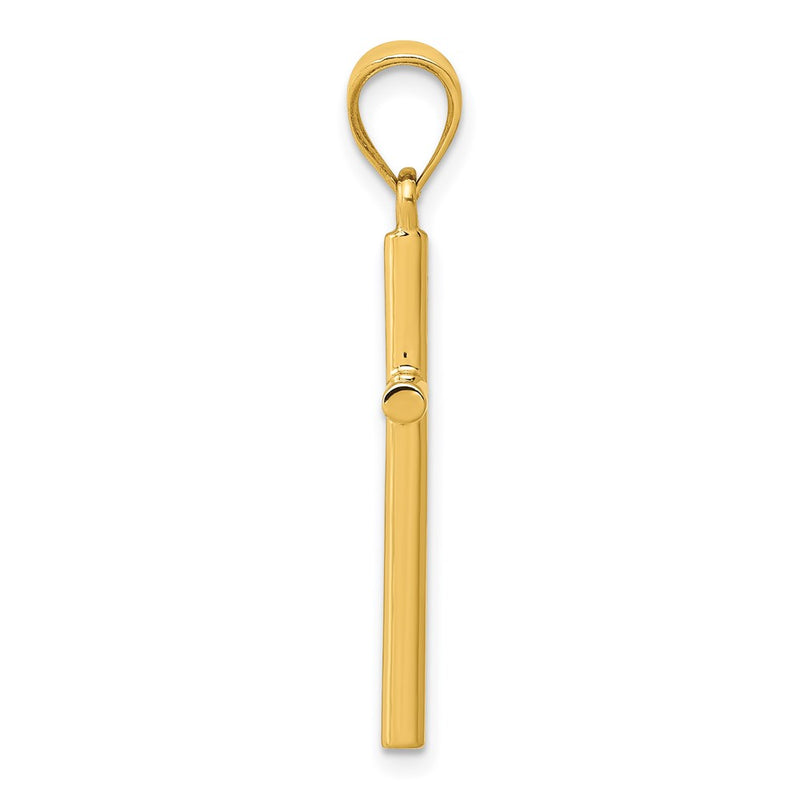 14k Yellow Gold Cross Pendant