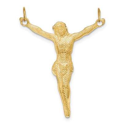 14k Yellow Gold Polished Corpus Pendant
