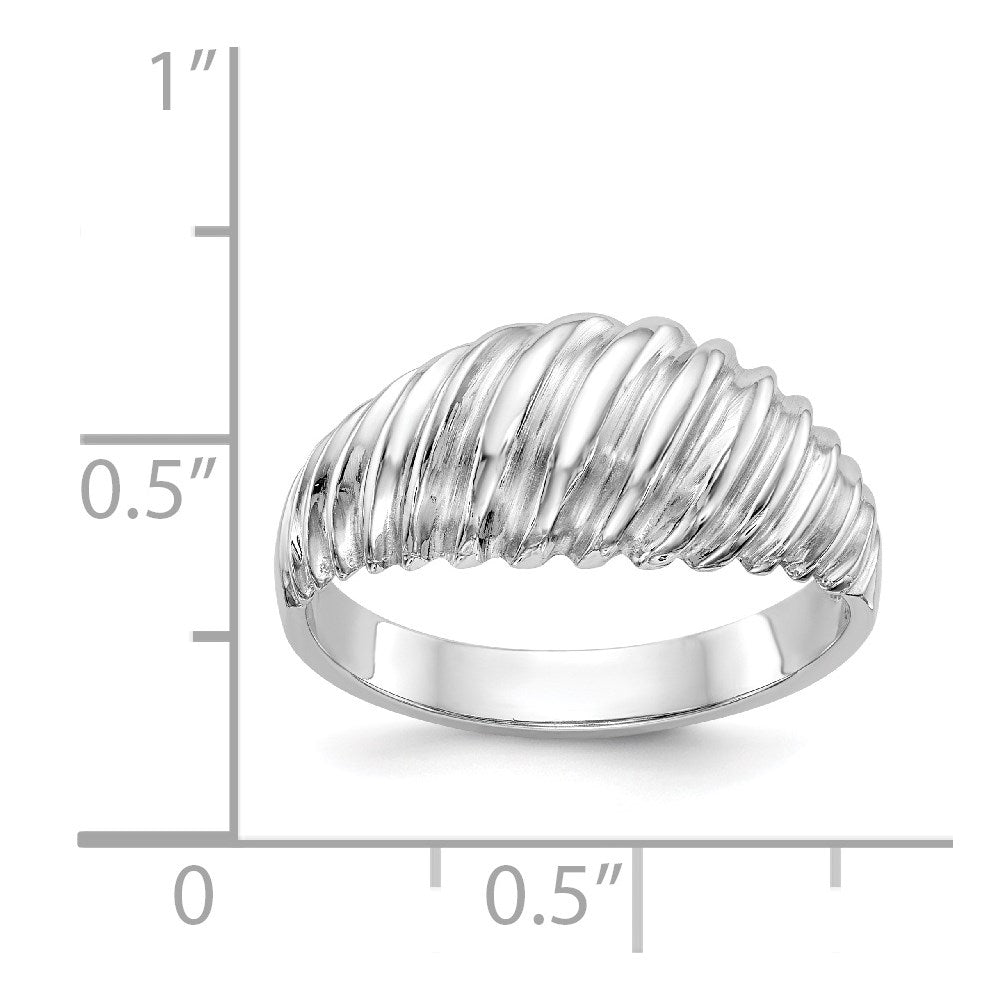 14k White Gold Fancy Ring