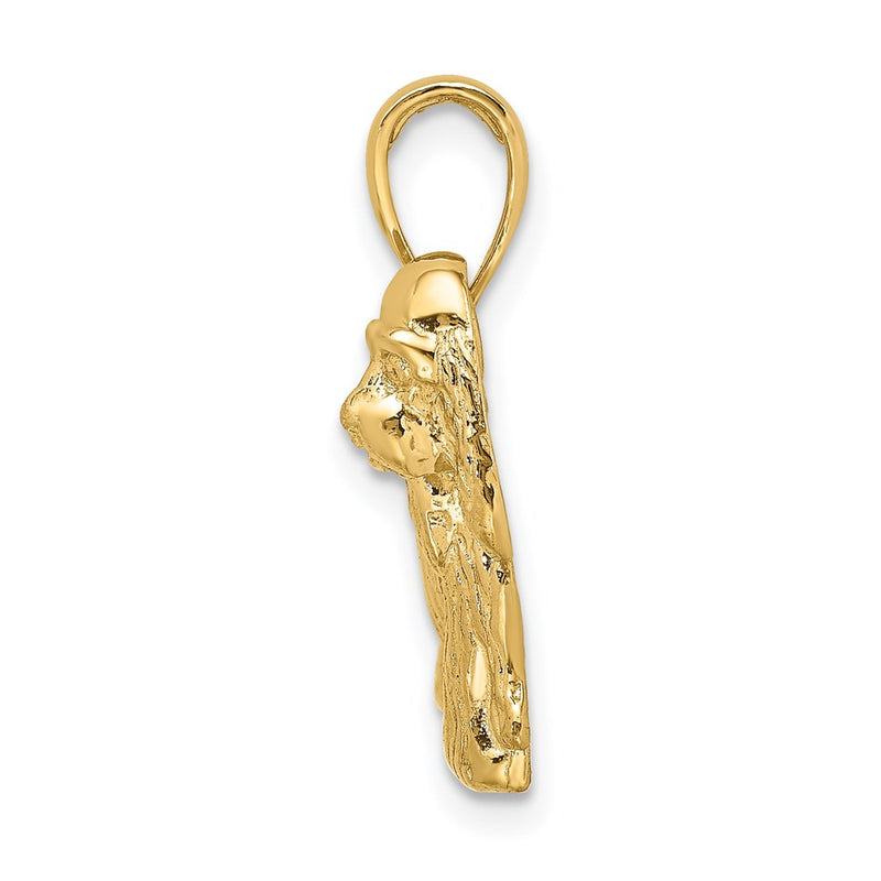 14k Yellow Gold Cocker Spaniel Dog Charm