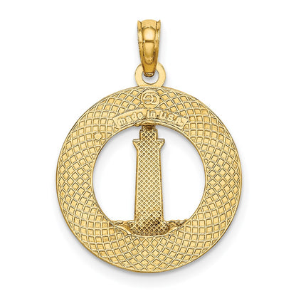 14k Yellow Gold BOOTHBAY HARBOR Lighthouse Charm
