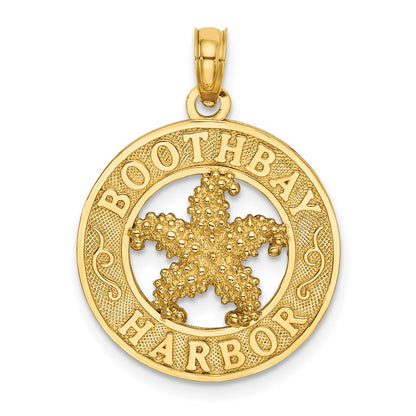 14k Yellow Gold BOOTHBAY HARBOR Starfish Charm