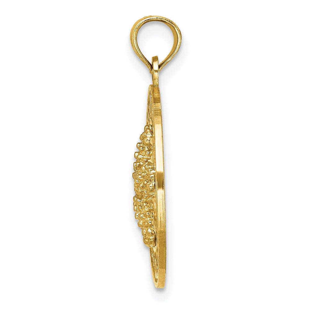 14k Yellow Gold OCEAN CITY w/ Starfish Charm