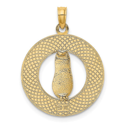 14k Yellow Gold CAPE MAY w/ Flip-Flop Charm