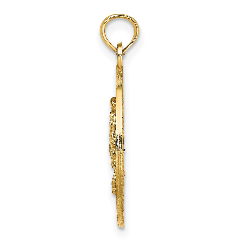 14k Yellow Gold ANNAPOLIS MD Crab Charm