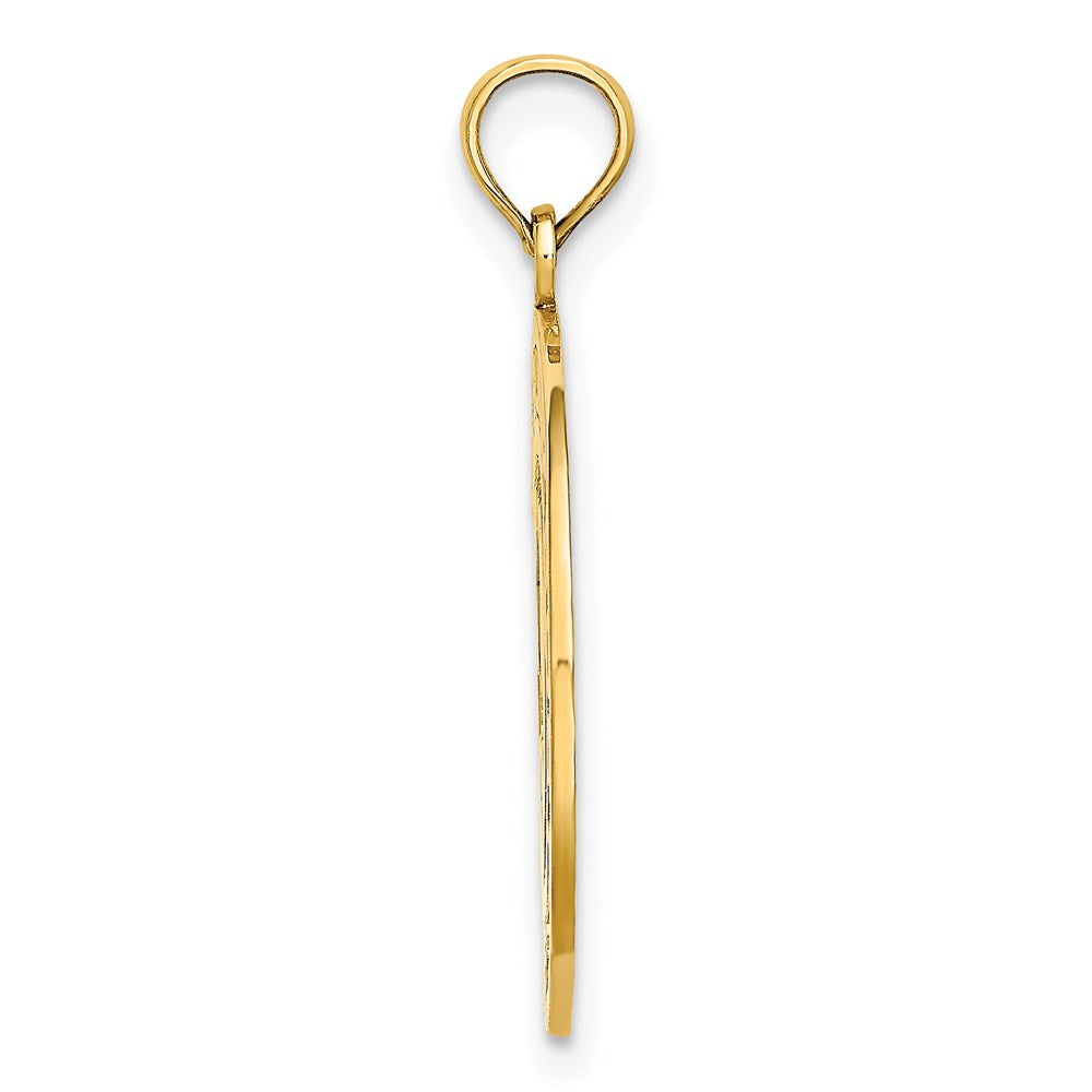 14k Yellow Gold KENNEBUNKPORT Dolphins Charm