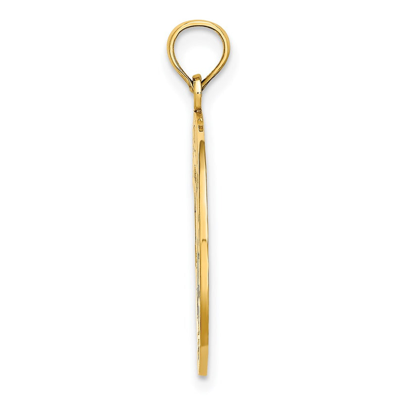 14k Yellow Gold KENNEBUNKPORT Dolphins Charm