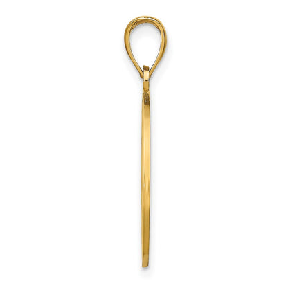 14k Yellow Gold NAPLES Dolphins Pendant
