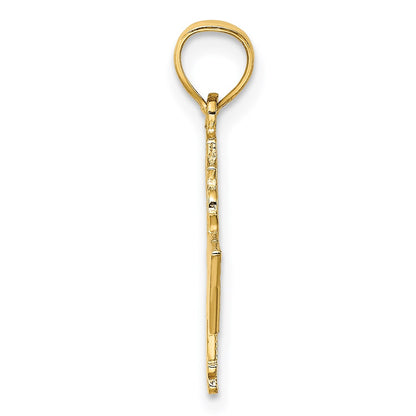 14k Yellow Gold CAYMAN ISLANDS Cruise Ship Charm
